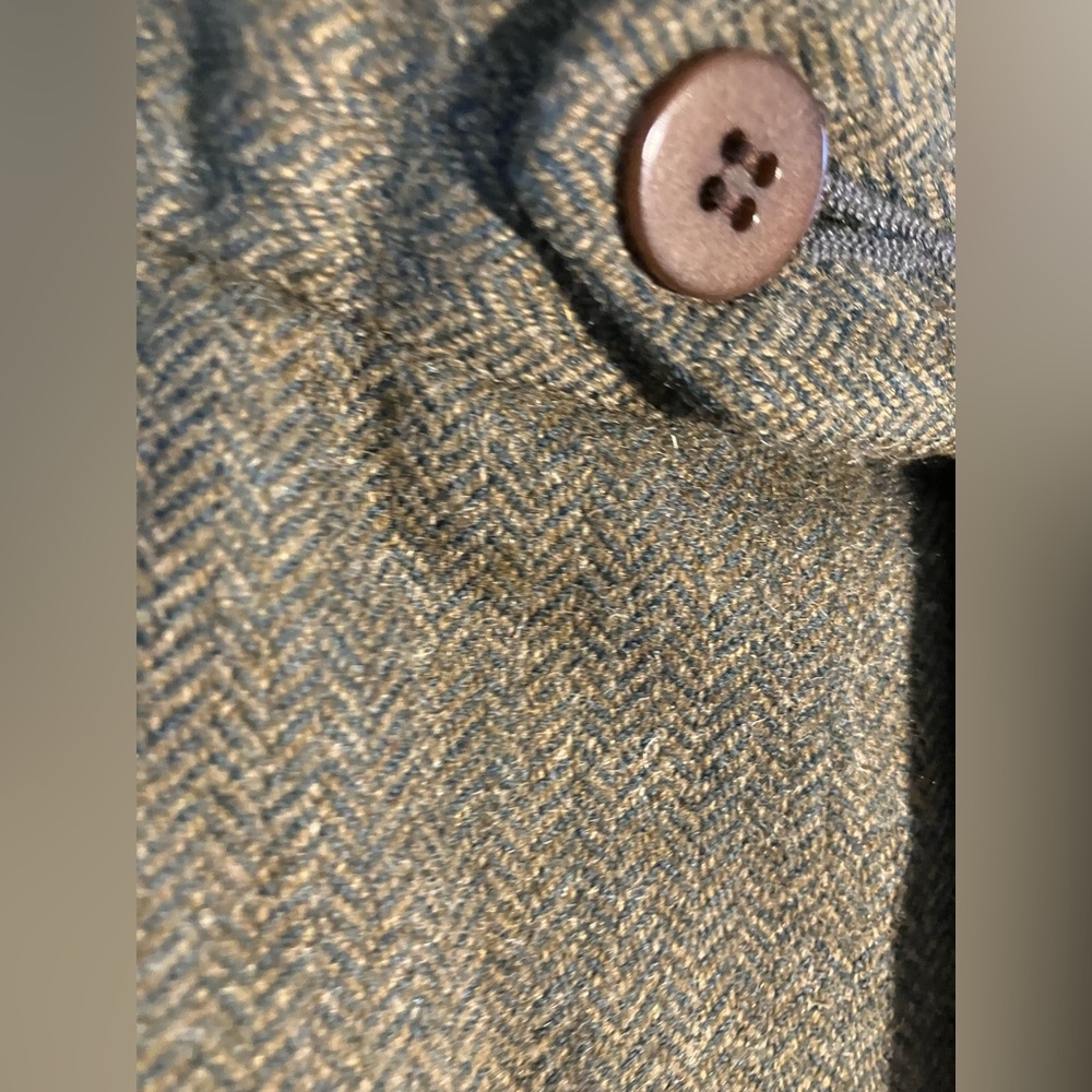 Vintage Wool Pleated High Waisted Trousers - Picture 6 of 7